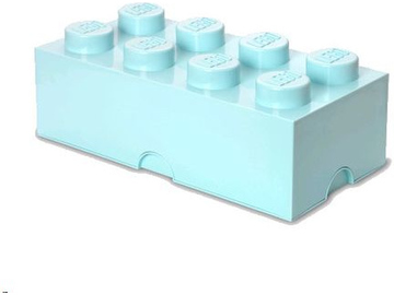 LEGO úložný box 250x500x180mm - aqua / LEGO40041742