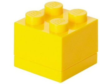 LEGO mini box 46x46x43mm - žlutý / LEGO40111732