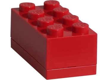 LEGO mini box 46x92x43mm - červený / LEGO40121730