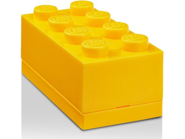 LEGO mini box 46x92x43mm - žlutý / LEGO40121732