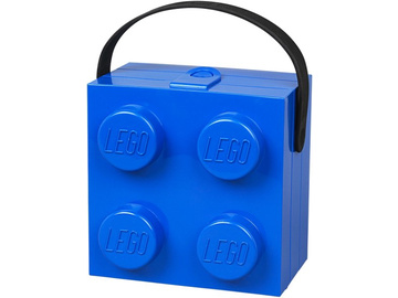 LEGO box s rukojetí 166x165x117mm - modrý / LEGO40240002
