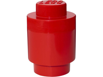 LEGO úložný box kulatý 123x183mm - červený / LEGO40301730
