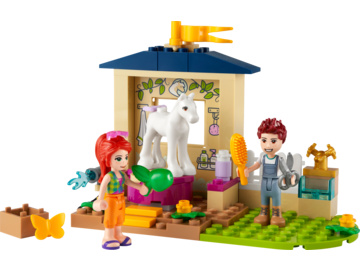 LEGO Friends - Čištění poníka ve stáji / LEGO41696