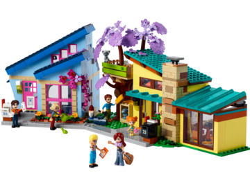 LEGO Friends - Rodinné domy Ollyho a Paisley / LEGO42620