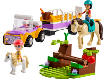 LEGO Friends - Přívěs s koněm a poníkem / LEGO42634