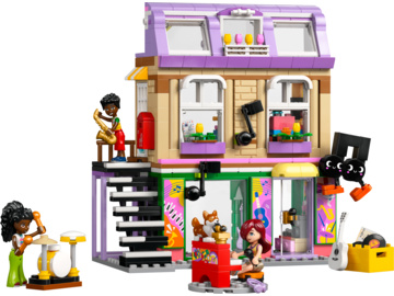 LEGO Friends - Obchod s hudebninami a byt / LEGO42653
