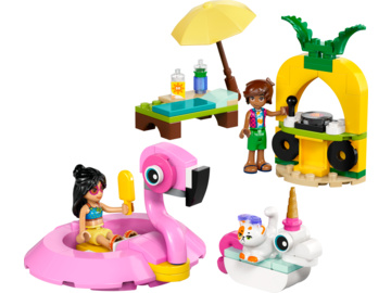 LEGO Friends - Zábava u bazénu s jednorožcem a plameňákem / LEGO42658