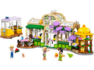 LEGO Friends - Kavárna plná rostlin a květinářství / LEGO42671