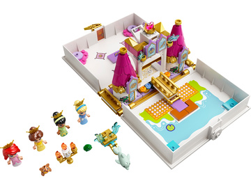 LEGO Disney Princess - Ariel, Kráska, Popelka a Tiana a jejich pohádková kniha dobrodružství / LEGO43193