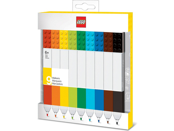 LEGO uvýrazňovače, mix barev 9ks / LEGO51492