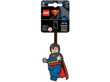 LEGO jmenovka na zavazadlo DC Super Heroes Superman / LEGO52506