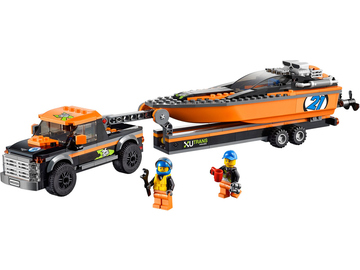 LEGO City - Motorový člun 4x4 / LEGO60085