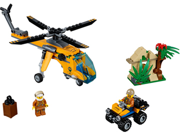 LEGO City - Nákladní helikoptéra do džungle / LEGO60158