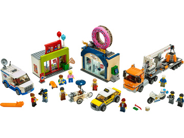 LEGO City - Otevření obchodu s koblihami / LEGO60233