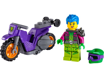 LEGO City - Kaskadérská wheelie motorka / LEGO60296