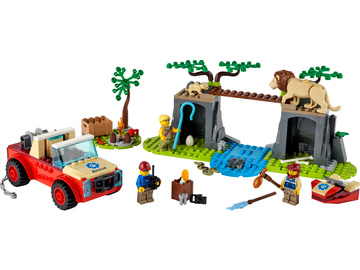 LEGO City - Záchranářský teréňák do divočiny / LEGO60301