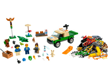 LEGO City - Záchranné mise v divočině / LEGO60353