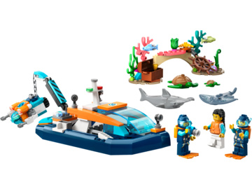 LEGO City - Průzkumná ponorka potápěčů / LEGO60377
