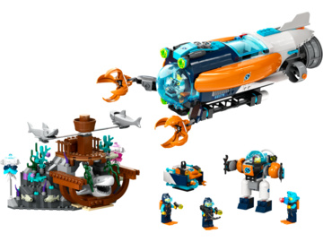 LEGO City - Hlubinná průzkumná ponorka / LEGO60379