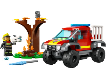 LEGO City - Hasičský tereňák 4x4 / LEGO60393