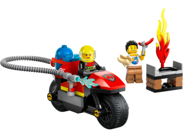 LEGO City - Hasičská záchranná motorka / LEGO60410