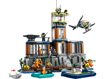 LEGO City - Policie a vězení na ostrově / LEGO60419