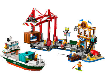 LEGO City - Přístav s nákladní lodí LEGO City - Přístav s nákladní lodí / LEGO60422