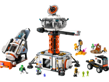 LEGO City - Vesmírná základna a startovací rampa pro raketu / LEGO60434