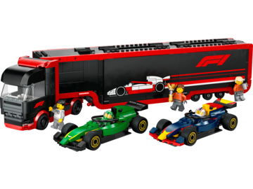 LEGO City - Kamion F1 s vozy F1 RB20 a AMR24 LEGO City - Kamion F1 s vozy F1 RB20 a AMR24 / LEGO60445