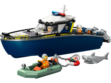 LEGO City - Honička v policejní lodi / LEGO60456