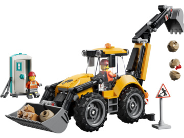LEGO City - Žlutý nakladač s rypadlem / LEGO60480