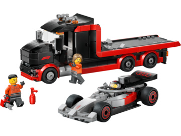 LEGO City - Výstavní náklaďák F1® se závodním autem Audi F1® / LEGO60493