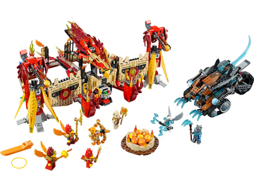 LEGO Chima - Létající ohnivý chrám Fénix / LEGO70146