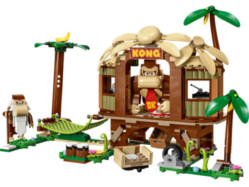 LEGO Super Mario - Donkey Kongův dům na stromě – rozšiřující set / LEGO71424