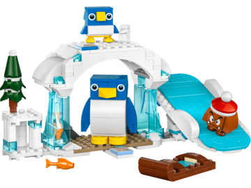 LEGO Super Mario - Sněhové dobrodružství s rodinou penguin – rozšiřující set / LEGO71430