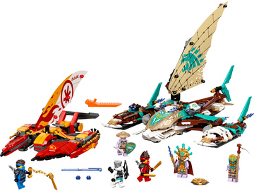LEGO Ninjago - Souboj katamaránů na moři / LEGO71748