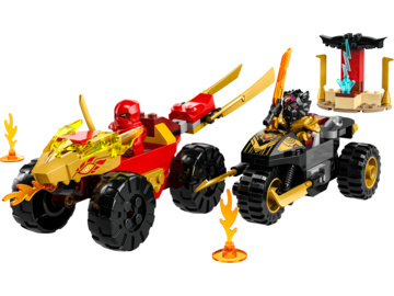 LEGO Ninjago - Kai a Ras v duelu auta s motorkou / LEGO71789