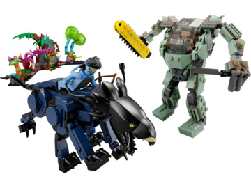 LEGO Avatar - Neytiri & Thanator vs. AMP Suit Quaritch / LEGO75571