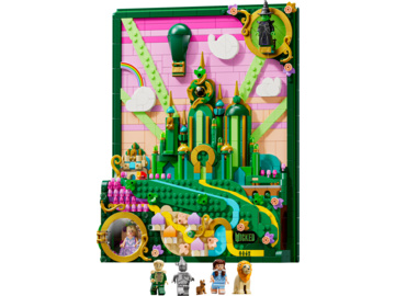 LEGO Wicked - Nástěnné umění: Emerald City LEGO Wicked - Nástěnné umění: Emerald City / LEGO75685