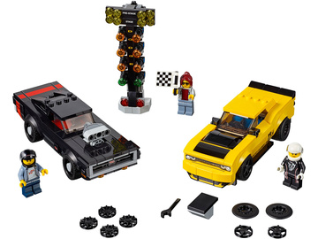 LEGO Speed Champions - 2018 Dodge Challenger SRT Demon a 1970 Dodge Charger R/T / LEGO75893