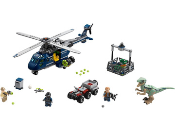 LEGO Jurský Park - Pronásledování Bluea helikoptérou / LEGO75928