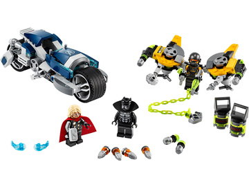 LEGO Avengers - Zběsilý útok na motorce / LEGO76142
