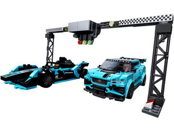 LEGO Speed Champions - Formula E Panasonic Jaguar Racing GEN2 car & Jaguar I-PACE eTROPHY / LEGO76898