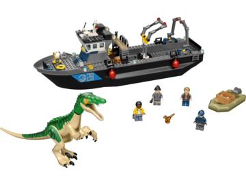 LEGO Jurský Park - Útěk baryonyxe z lodě / LEGO76942