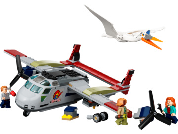LEGO Jurassic World - Quetzalcoatlus – přepadení letadla / LEGO76947
