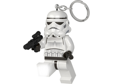 LEGO svítící klíčenka - Star Wars Stormtrooper s blastrem / LGL-KE123