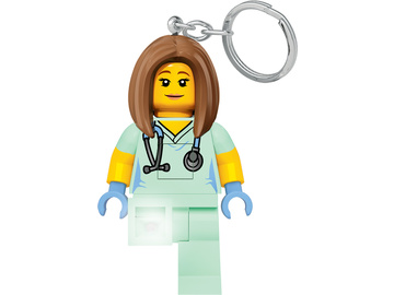 LEGO svítící klíčenka - Zdravotní sestra / LGL-KE156