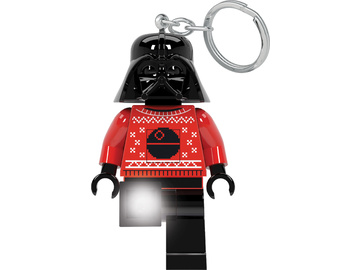 LEGO svítící klíčenka - Star Wars Darth Vader ve svetru / LGL-KE173