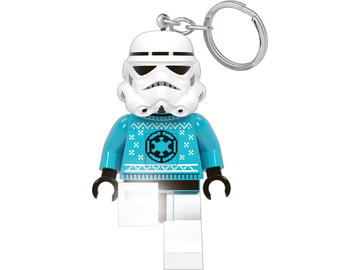 LEGO svítící klíčenka - Star Wars Stormtrooper ve svetru / LGL-KE174