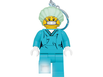 LEGO svítící klíčenka - Chirurg / LGL-KE178